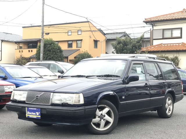 1998(H10)年　ボルボ　９４０　Ｄ車　右Ｈ　クラシックエステート　社外１ＤＩＮデッキ