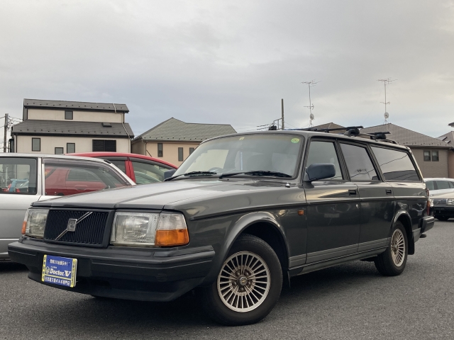 1993(H05)年　ボルボ　２４０ワゴン　Ｄ車　右Ｈ　最終型クラシック　当店買取車