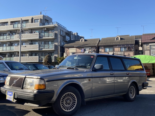 1991(H03)年　ボルボ　２４０ワゴン　車Ｄ　右Ｈ　ＧＬ　当店買取車☆