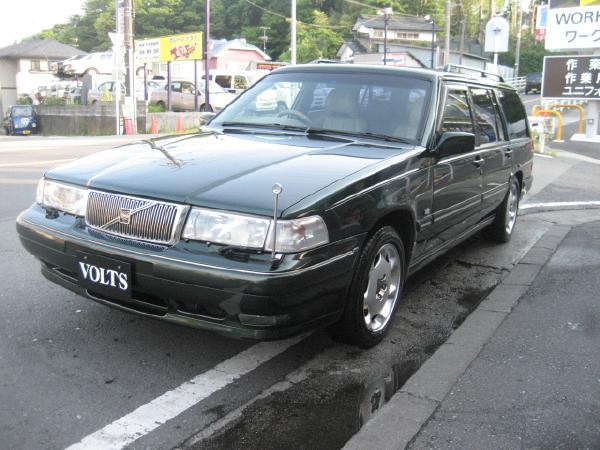 1998年　ボルボ　Ｖ９０　Ｄ車　右Ｈ　クラシック　最終モデル　オリーブ＆ベージュ革