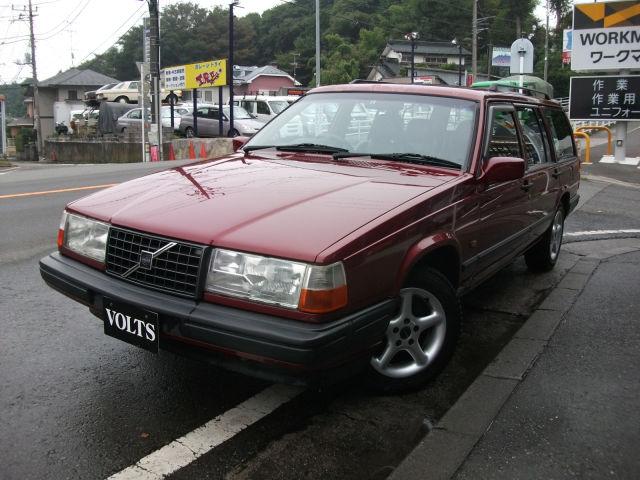 94年　ボルボ　９４０　Ｄ車　右Ｈ　ターボ　エステートＳＥ　記録簿付き