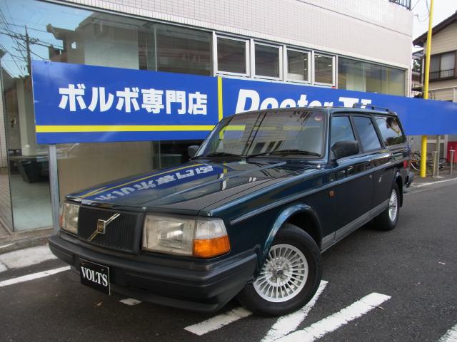 1992年　ボルボ　２４０　Ｄ車　右Ｈ　ＧＬクラシック　希少タン革シート