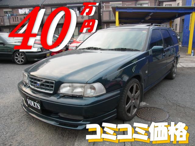 1998年　ボルボ　Ｖ７０Ⅰ　Ｄ車　右Ｈ　ノルディック　エアロ付　ＤＶＤナビ社外１７ＡＷ