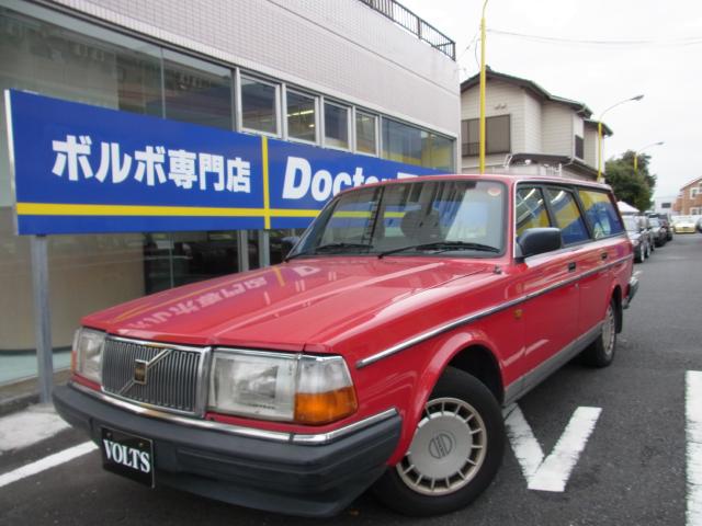 1992年　ボルボ　２４０ワゴン　Ｄ車　右Ｈ　ＧＬワゴン　ブラックインテリア