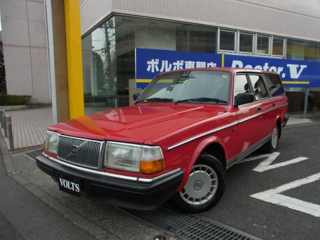 1992年　ボルボ　２４０　Ｄ車　右Ｈ　ＧＬワゴン　記録簿付き