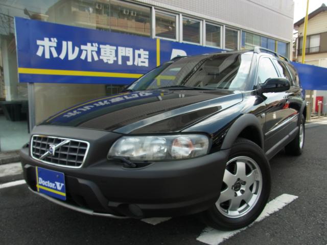 2001年　ボルボ　Ｖ７０Ⅱ　Ｄ車　左Ｈ　２．４Ｔ　ＡＷＤ　クロスカントリー　希少左ハンドル　記録簿／黒革／ＳＲ