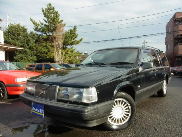 1997年　ボルボ　９４０　Ｄ車　右Ｈ　ＴＡＣＫ・乗車定員７名　純正ブラック