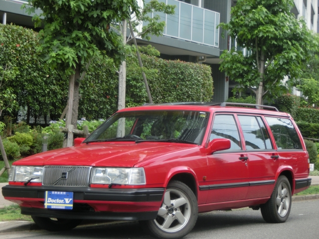 1997年　ボルボ　９４０　Ｄ車　右Ｈ　【クラシックエステート】本革サンルーフ　バーチウッドパネル