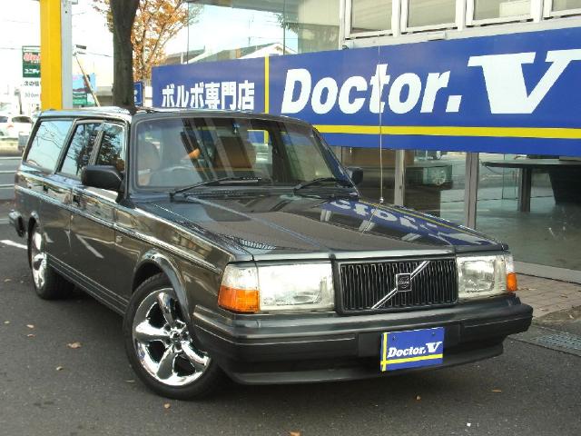 1991年　ボルボ　２４０　Ｄ車　右Ｈ　ＧＬワゴン　ワンオーナー車　記録簿・取説