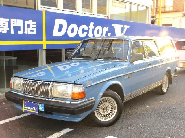 1990年　ボルボ　２４０ワゴン　Ｄ車　右Ｈ　ＧＬワゴン　オリジナルカラー　コロナホイル　記録簿・タイベル済