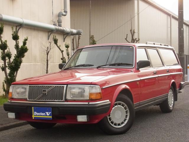 1990年　ボルボ　２４０ワゴン　Ｄ車　右Ｈ　ＧＬワゴン　ルーフレール付　走行６３０００キロ！！