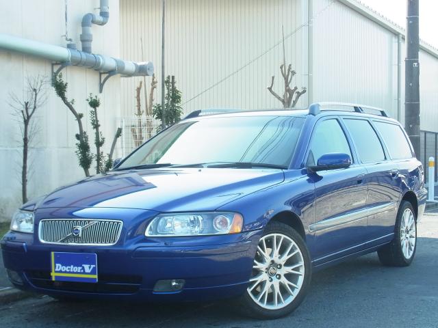 2006年　ボルボ　Ｖ７０Ⅱ　Ｄ車　右Ｈ　【８００台特別限定車】オーシャンレースリミテッド　ワンオーナー・取説