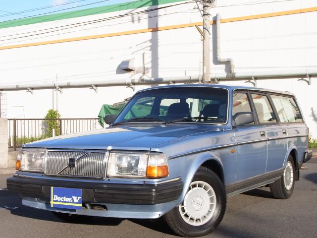 1990年　ボルボ　２４０ワゴン　Ｄ車　右Ｈ　ＧＬ【ワンオーナー】メッキモール　ワンオーナー・記録簿