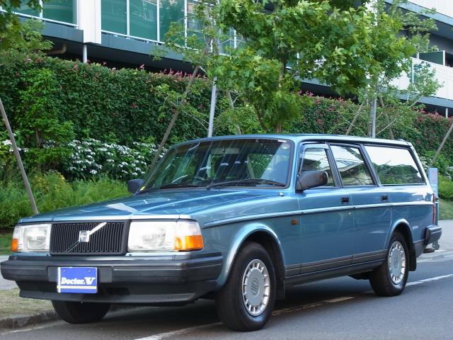 1993年　ボルボ　２４０ワゴン　Ｄ車　右Ｈ　ＧＬＥ　ブルーインテリア　【２４０最終モデル】