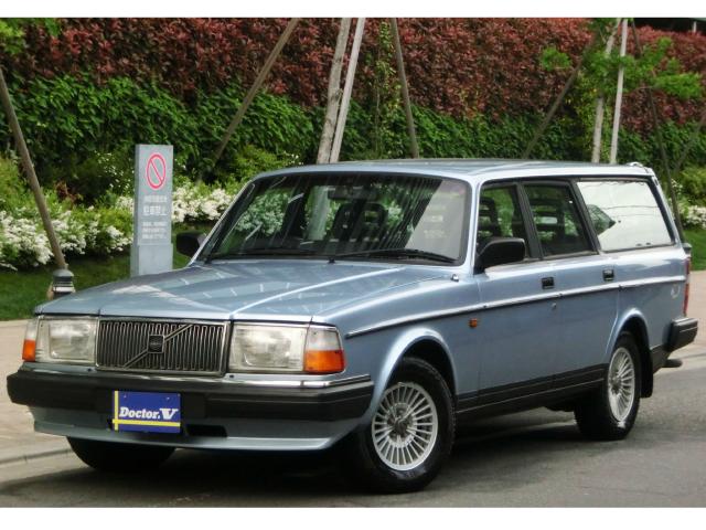 1991年　ボルボ　２４０ワゴン　Ｄ車　右Ｈ　【ＧＬ】コロナホイル　ブルーインテリア　リメイク完了！