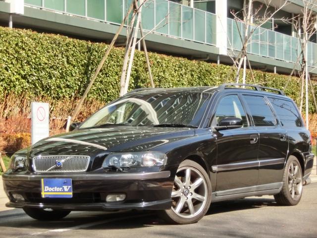 2004年　ボルボ　Ｖ７０Ⅱ　Ｄ車　右Ｈ　【特別限定車　８００台】ブラックサファイヤエディション　記録簿・保証書付