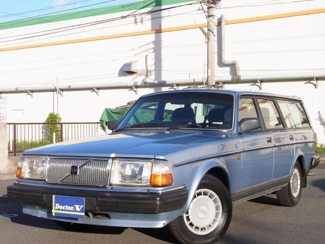 1990年　ボルボ　２４０　Ｄ車　右Ｈ　ＧＬ　メッキモール仕様！！　記録簿・保証書有