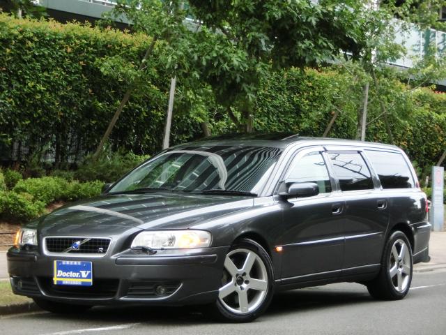 2004年　ボルボ　Ｖ７０Ⅱ　Ｄ車　右Ｈ　【特別限定車Ｒ　ＡＷＤ】ＨＤＤナビ＆バックカメラ　記録簿・取説有☆