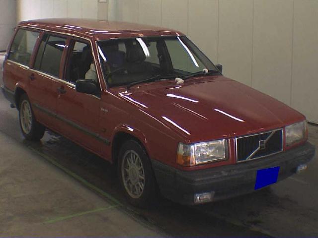 1990年　ボルボ　７４０　Ｄ車　右Ｈ　【ＧＬ　エステート】　珍しい本革シート仕様です　稀少！７４０です☆