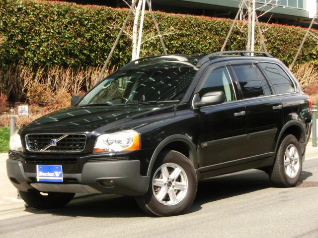 2006年　ボルボ　ＸＣ９０　Ｄ車　右Ｈ　【２．５Ｔ】ＡＷＤ　ブラック本革　７人乗　記録簿・保証書