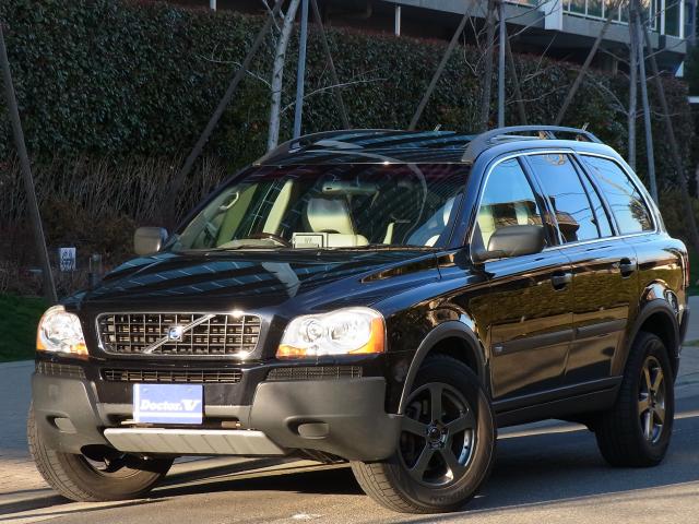 2004年　ボルボ　ＸＣ９０　Ｄ車　右Ｈ　【２．５Ｔ】ＡＷＤ　記録簿　７人乗　ベージュ本革　Ｓ／Ｒ