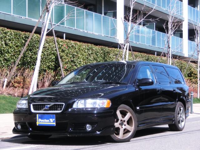 2001年　ボルボ　Ｖ７０Ⅱ　Ｄ車　右Ｈ　【２．４】＂Ｒ仕様＂エアロパーツ＆クリアヘッドライト　当店下取車輌☆