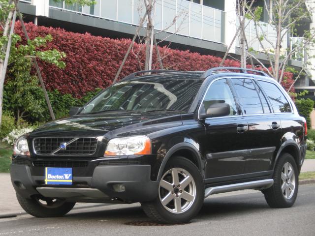 2004年　ボルボ　ＸＣ９０　Ｄ車　右Ｈ　２．５Ｔ　ＡＷＤ　ベージュ本革　記録簿・取説付