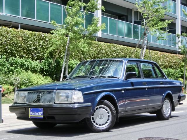 1991年　ボルボ　２４０セダン　Ｄ車　右Ｈ　ＧＬ　ブルーインテリア　稀少人気カラー