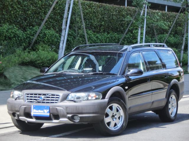 2003年　ボルボ　ＸＣ７０Ⅱ　Ｄ車　右Ｈ　ベースグレード　純正ＡＷ　ルーフレール装備　ブラック＆ダークブラウン