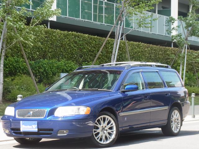 2006年　ボルボ　Ｖ７０Ⅱ　Ｄ車　右Ｈ　オーシャンレースＬＴＤ　ブラック本革　専用ボディーカラー