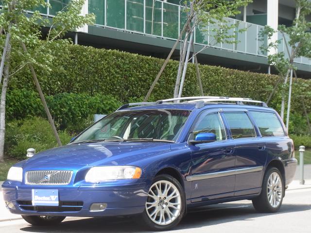 2006年　ボルボ　Ｖ７０Ⅱ　Ｄ車　右Ｈ　オーシャンレースＬＴＤ　ブラック本革　専用ボディーカラー