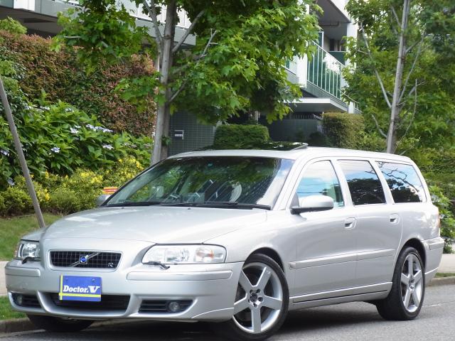 2005年　ボルボ　Ｖ７０Ⅱ　Ｄ車　右Ｈ　【限定車Ｒ　ＡＷＤ】０５ｙＲｅｆｉｎｅｍｅｎｔモデル　記録簿・保証書