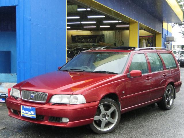 2000年　ボルボ　Ｖ７０　Ｄ車　右Ｈ　【特別限定車Ｒ　ＡＷＤ】ブラックアルカンタラ　タイベル交換済み