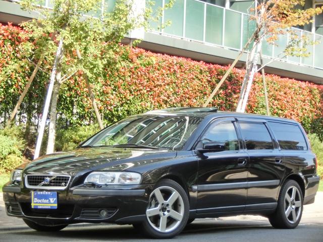 2004年　ボルボ　Ｖ７０Ⅱ　Ｄ車　左Ｈ　【特別限定車Ｒ】地デジ対応ＨＤＤナビ　ＥＴＣ　Ｒ専用純正ＡＷ