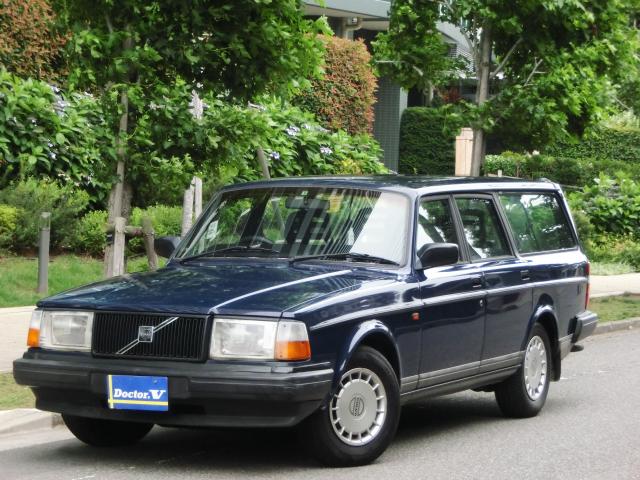 1993年　ボルボ　２４０　Ｄ車　右Ｈ　【最終型ＴＡＣＫ】タイミングベルト交換済　整備記録簿多数