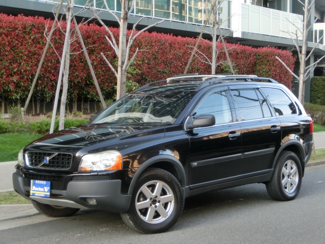 2004年　ボルボ　ＸＣ９０　Ｄ車　右Ｈ　【２．５Ｔ　ＡＷＤ】ＨＩＤヘッドライト　スペアキー有　記録簿・保証書付