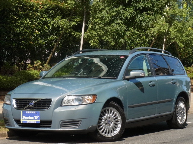 2008年　ボルボ　Ｖ５０　Ｄ車　右Ｈ　２．４アクティブ【ワンオーナー車】　記録簿・保証書