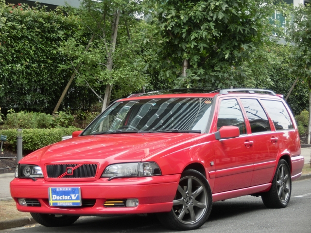 2000年　ボルボ　Ｖ７０Ⅰ　Ｄ車　右Ｈ　【最終型クラシック】社外ＨＩＤクリスタルライト　ボランズ１７インチ装備