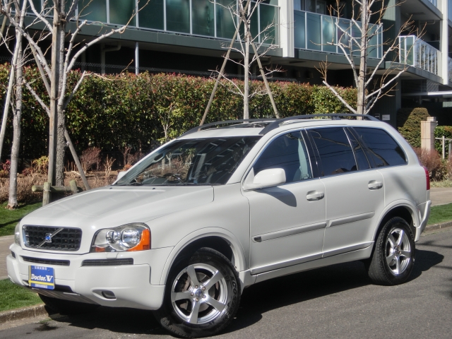 2004年　ボルボ　ＸＣ９０　Ｄ車　右Ｈ　【２．５Ｔ　ＡＷＤ】モール同色フルホワイト仕様　記録簿・保証書