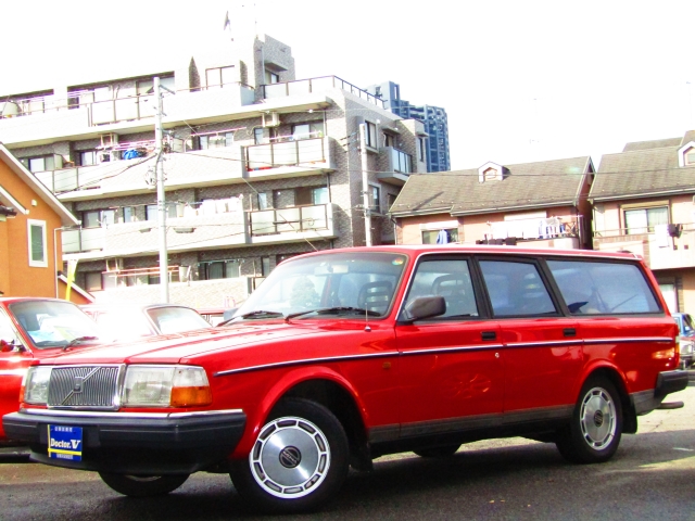 1992年　ボルボ　２４０ワゴン　Ｄ車　右Ｈ　【ＧＬ】ＡＢＳ装備　スペアキー付き！