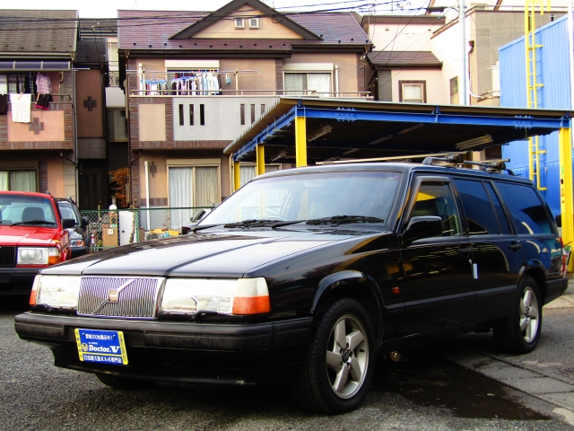 1997年　ボルボ　９４０　Ｄ車　右Ｈ　【クラシックエステート】純正１６インチＡＷ　内外装美車