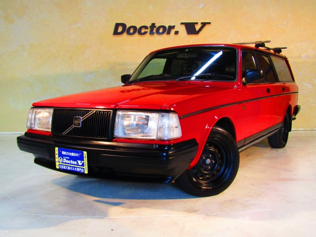 1993年　ボルボ　２４０ワゴン　Ｄ車　右Ｈ　【最終モデル】クラシック　内外装極上品！