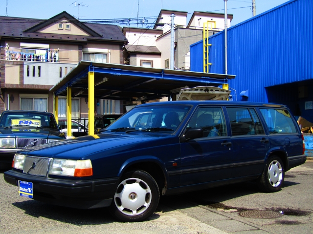 1994年　ボルボ　９４０　Ｄ車　右Ｈ　ポラール　Ｈ２８．４　タイベル済！