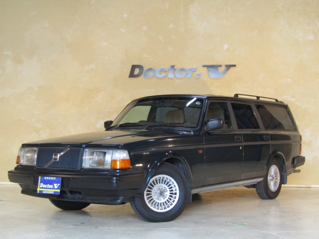 1992年　ボルボ　２４０ワゴン　Ｄ車　右Ｈ　ＧＬＥファイナルモデル　ベージュインテリア　９３年最終モデル