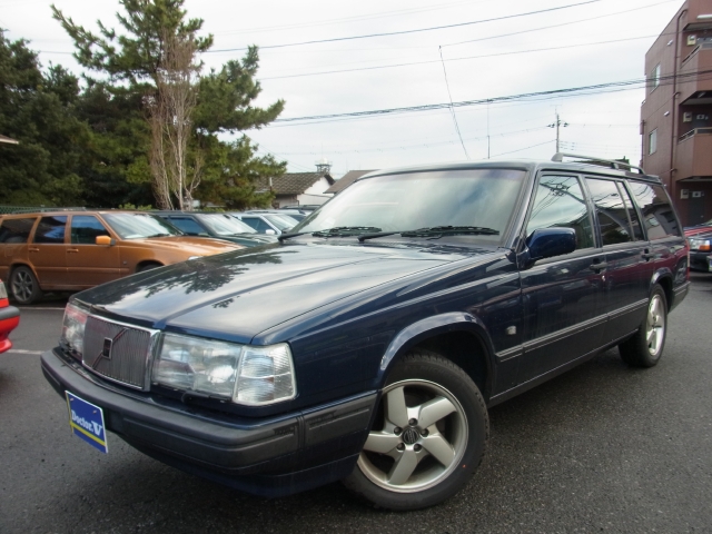 1997年　ボルボ　９４０　Ｄ車　右Ｈ　クラシック　記録簿　タイベル済