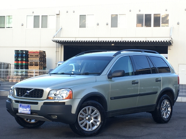 2005年　ボルボ　ＸＣ９０　Ｄ車　右Ｈ　２．５Ｔ　ＡＷＤ　サンルーフ　記録簿・保証書