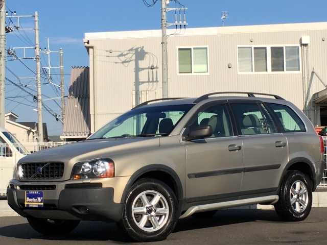 2005年　ボルボ　ＸＣ９０　Ｄ車　右Ｈ　２．５ベースモデル　ＡＷＤ　純正ＡＷサイドステップ