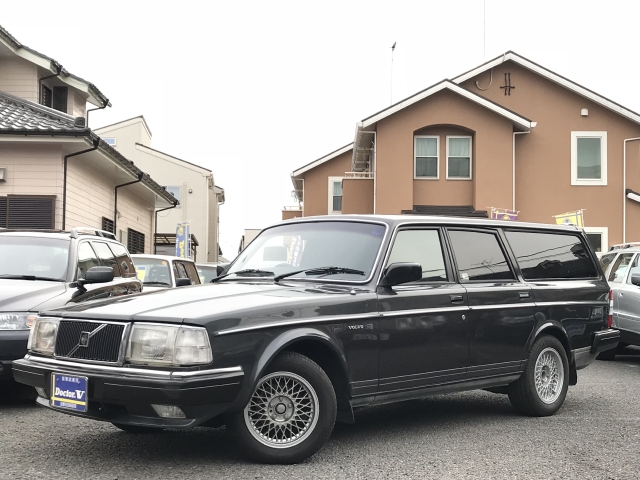 1989年　ボルボ　２４０ワゴン　Ｄ車　右Ｈ　ＧＬ【ワンオーナー】　希少！スモールウィンドウ