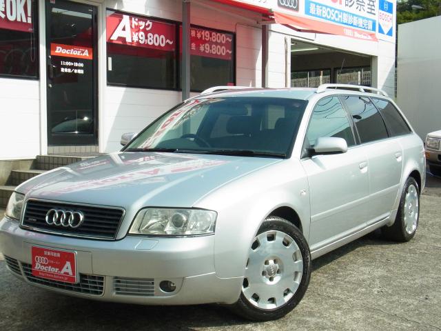 アウディ A6アバント D車 右H 3.0クワトロSE ブラック本革 4WD